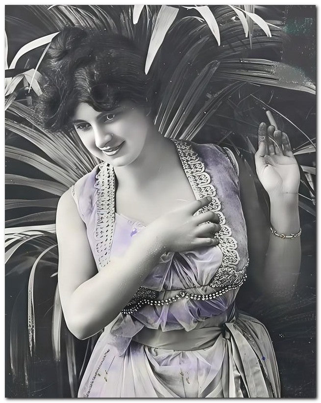 French Belle Epoque Fashion 1908 Endowed 8x10 Photo Print 23052501717