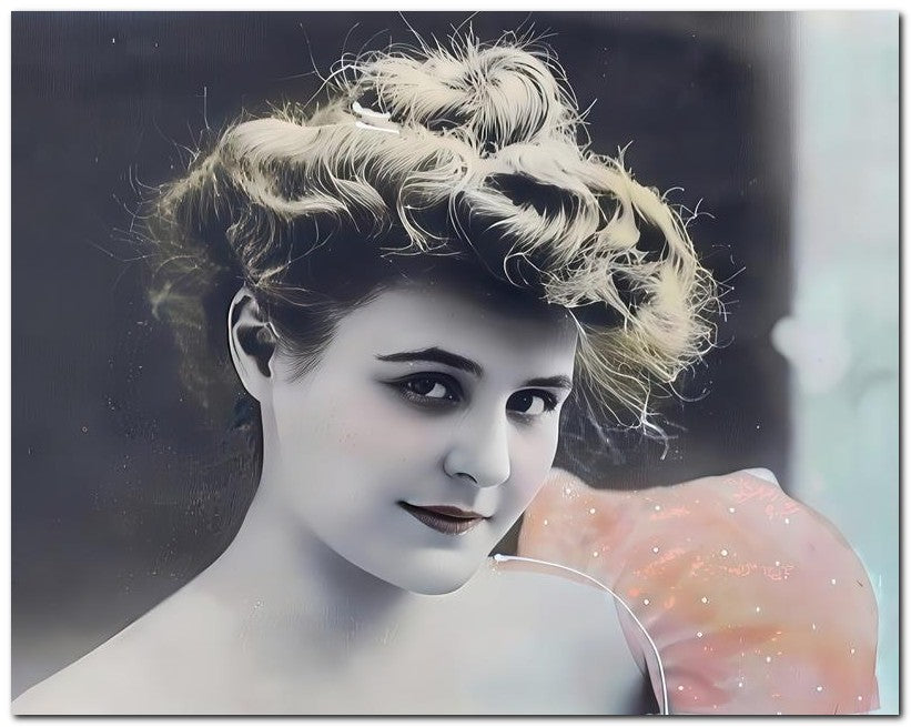 French Belle Epoque Fashion 1908 Playful Eyes 8x10 Photo Print 23052501752