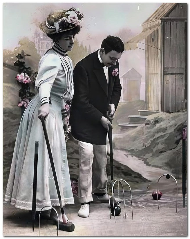 French Belle Epoque Fashion 1909 Cricket 8x10 Photo Print 23052501790