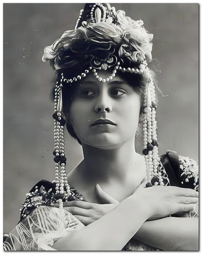 French Belle Epoque Fashion 1910 Beads Bangles 8x10 Photo Print 23052501914