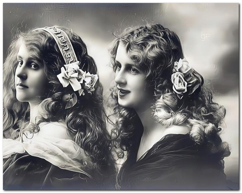 French Belle Epoque Fashion 1910 Beauties 2 8x10 Photo Print 23052501917