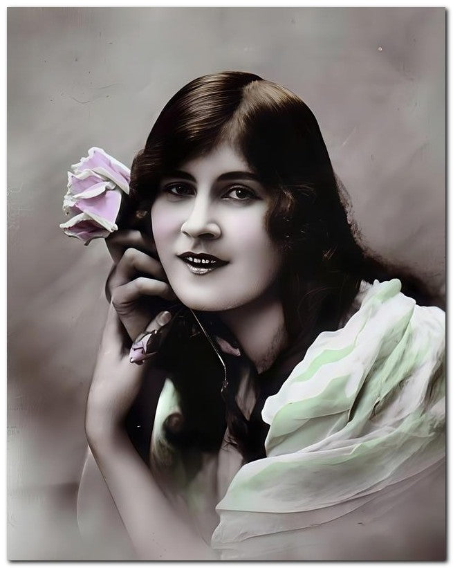 French Belle Epoque Fashion 1910 British Lady 8x10 Photo Print 23052501988