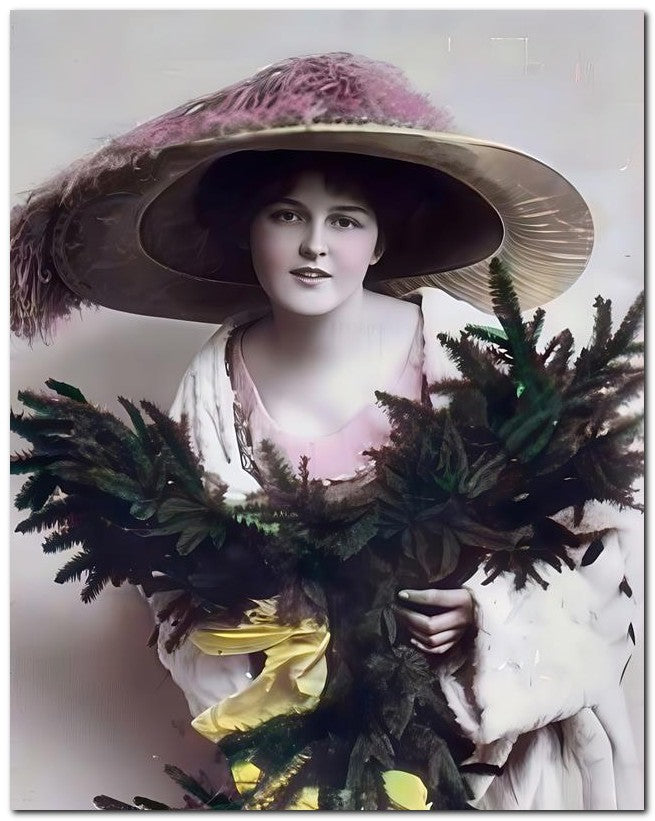 French Belle Epoque Fashion 1910 Evergreen 8x10 Photo Print 23052502079
