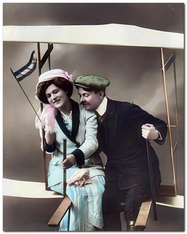 French Belle Epoque Fashion 1910 Fantasy 8x10 Photo Print 23052502100