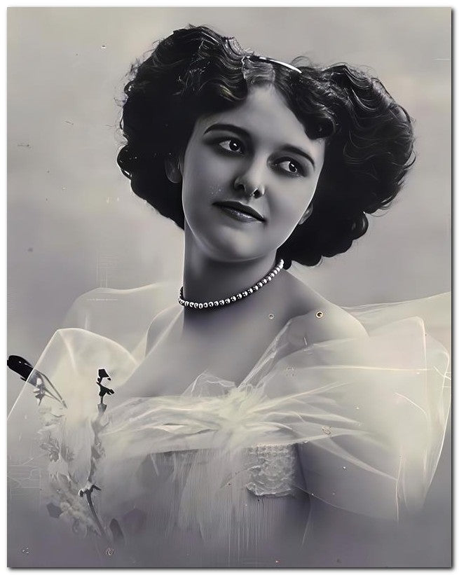 French Belle Epoque Fashion 1910 Glamour Queen 8x10 Photo Print 23052502148