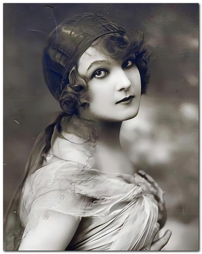 French Belle Epoque Fashion 1910 Gyspy Lady 8x10 Photo Print 23052502161