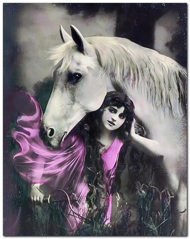 French Belle Epoque Fashion 1910 Horse Dress 8x10 Photo Print 23052502204