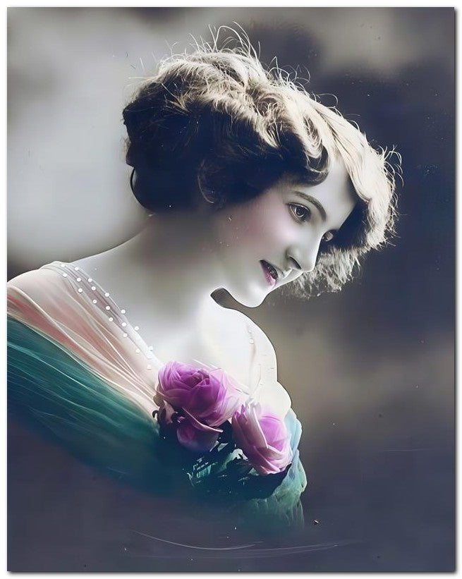 French Belle Epoque Fashion 1910 Hot Pink 8x10 Photo Print 23052502208