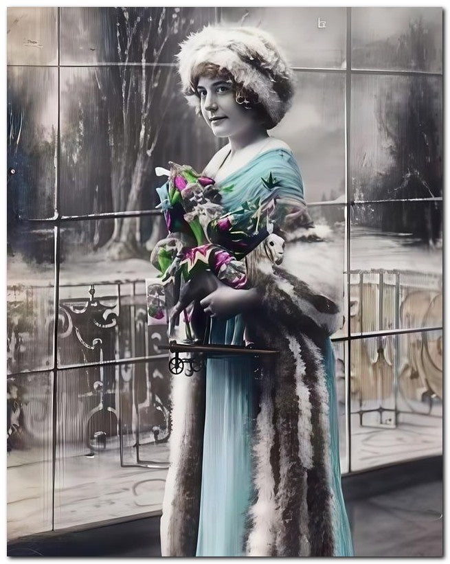 French Belle Epoque Fashion 1910 Large Window 8x10 Photo Print 23052502283