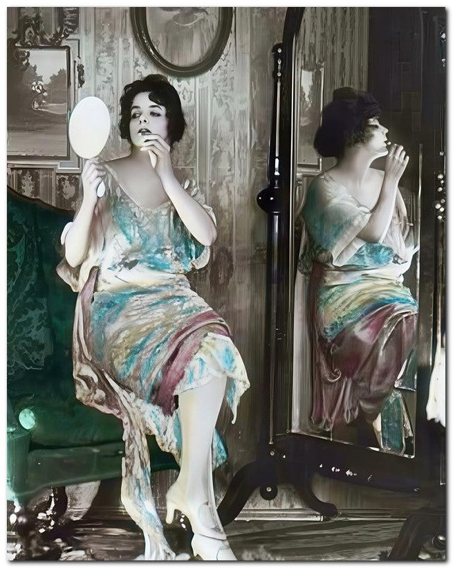 French Belle Epoque Fashion 1910 Lipstick Lady 8x10 Photo Print 23052502306