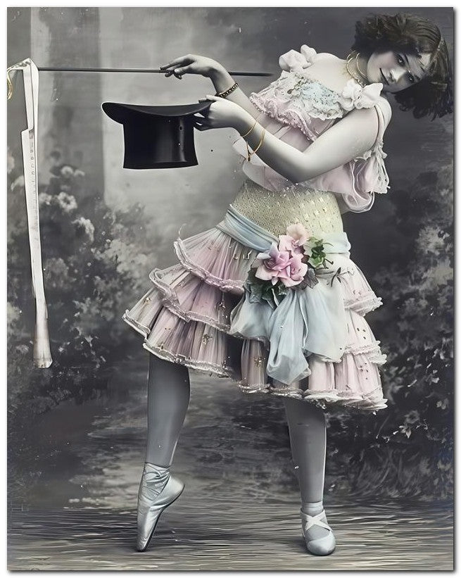 French Belle Epoque Fashion 1910 Music Hall 8x10 Photo Print 23052502367