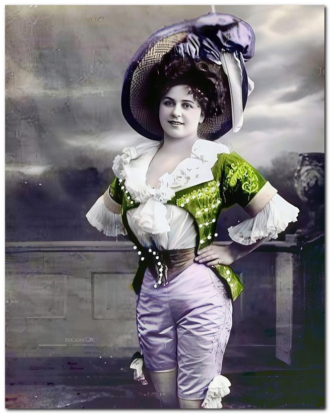 Belle Epoque Fashion 1910 Paris Theater Star 8x10 Photo Print 23052502393