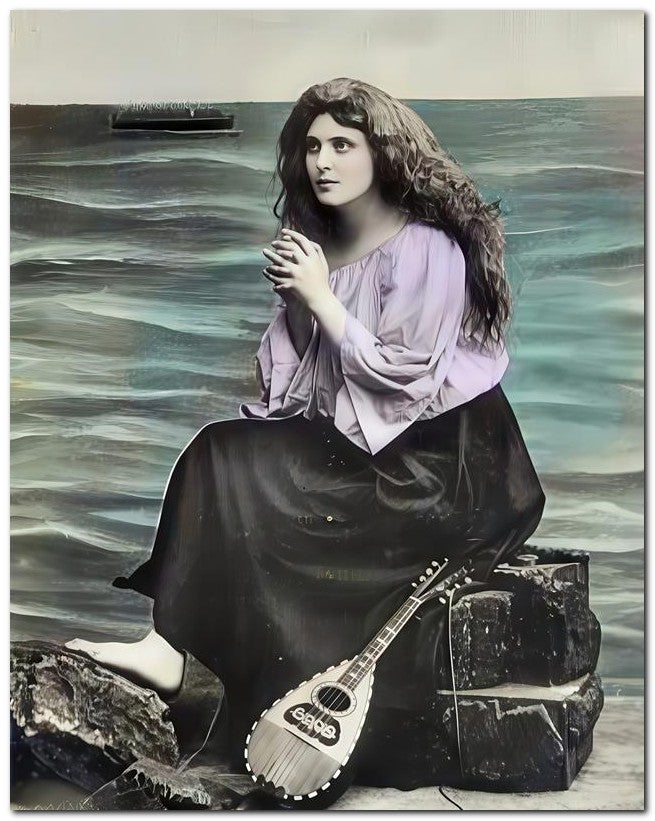 French Belle Epoque Fashion 1910 Pray Sea 8x10 Photo Print 23052502438