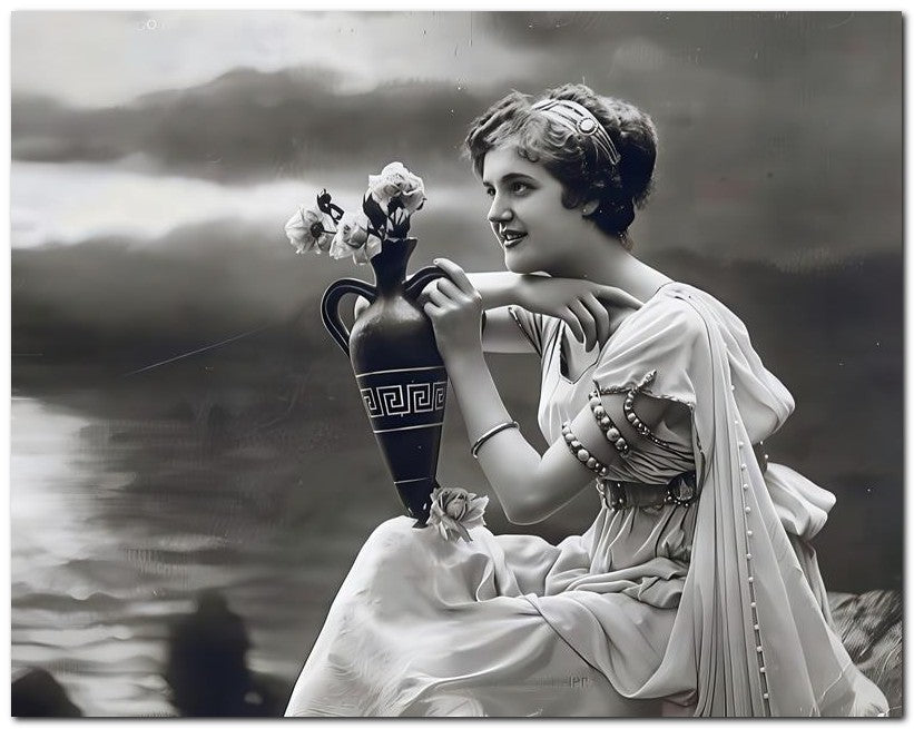 French Belle Epoque Fashion 1910 Snake Beads 8x10 Photo Print 23052502528