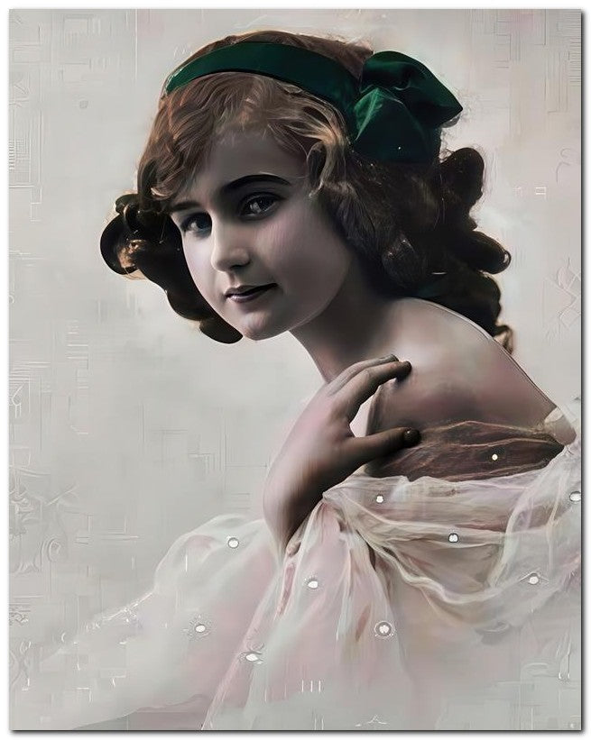 French Belle Epoque Fashion 1910 Soft Shoulder 8x10 Photo Print 23052502532