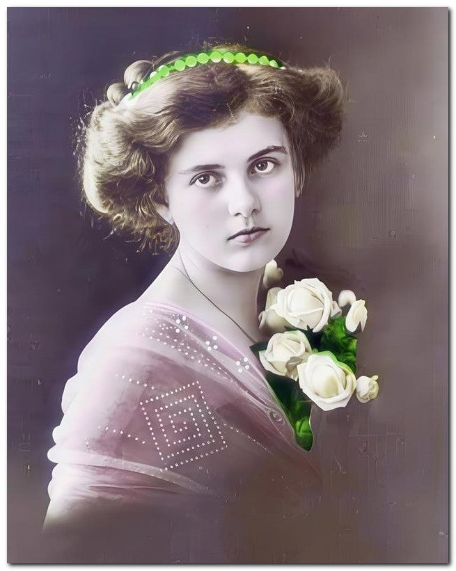 French Belle Epoque Fashion 1910 Soserious 8x10 Photo Print 23052502534