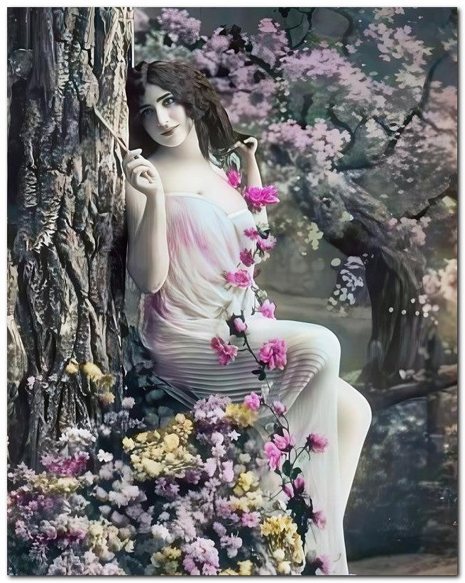 French Belle Epoque Fashion 1910 Woods 8x10 Photo Print 23052502599