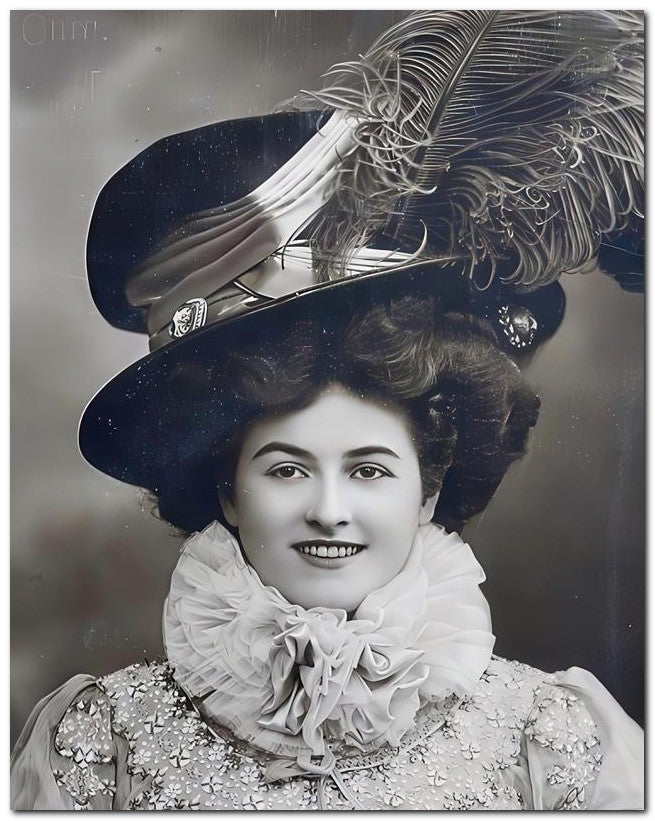 French Belle Epoque Fashion 1911 Clown 8x10 Photo Print 23052502662