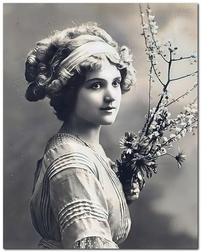 French Belle Epoque Fashion 1911 Willow Branch 8x10 Photo Print 23052502707