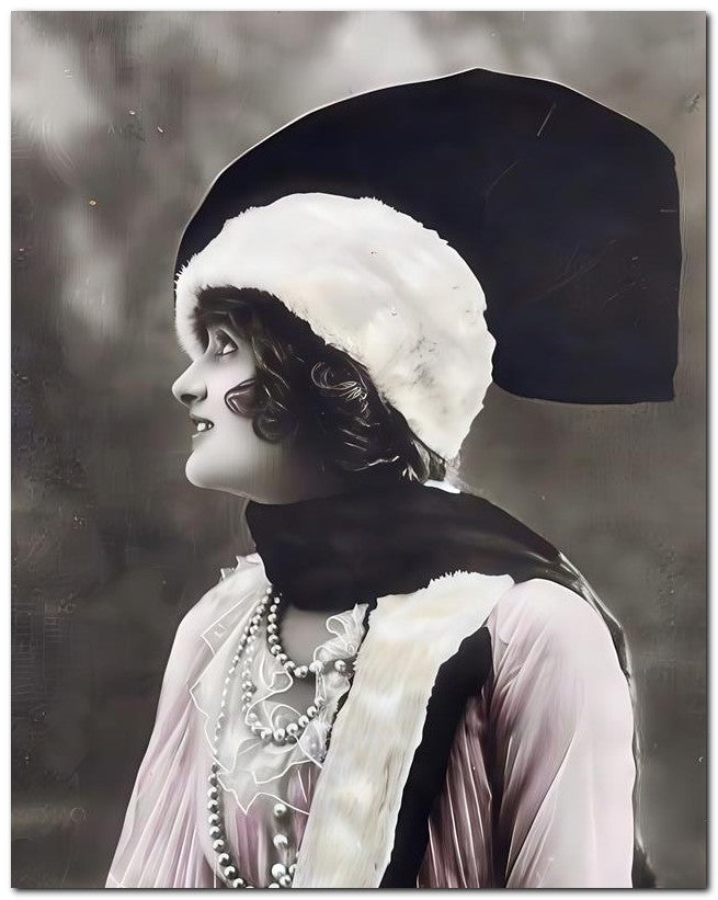 French Belle Epoque Fashion 1913 Fancy 8x10 Photo Print 23052502769