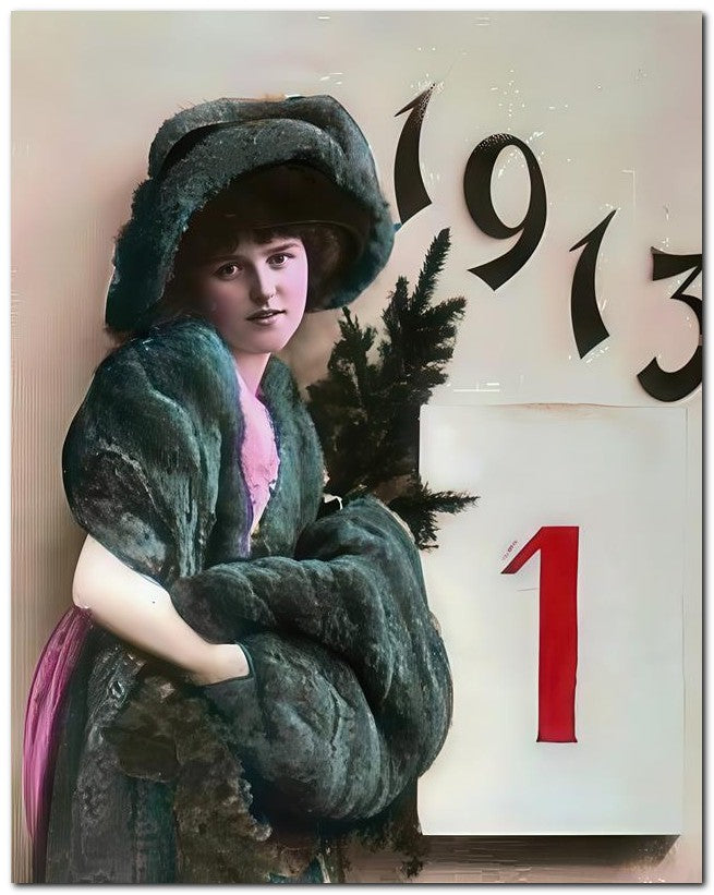 French Belle Epoque Fashion 1913 Jan 1 8x10 Photo Print 23052502774
