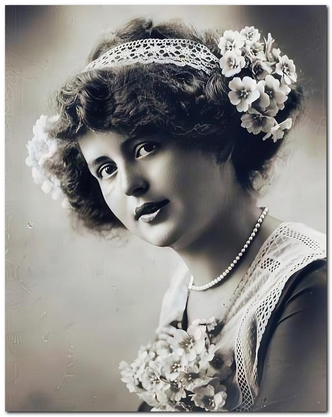 Belle Epoque Fashion 1913 Pretty Head Band 8x10 Photo Print 23052502783