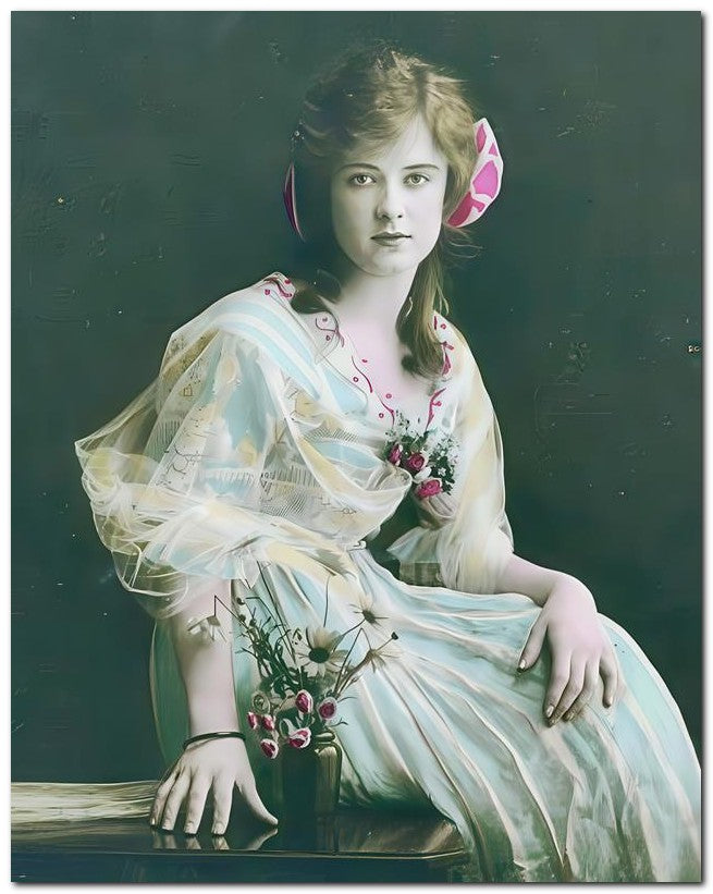 French Belle Epoque Fashion 1918 Classic Beauty 8x10 Photo Print 23052502882