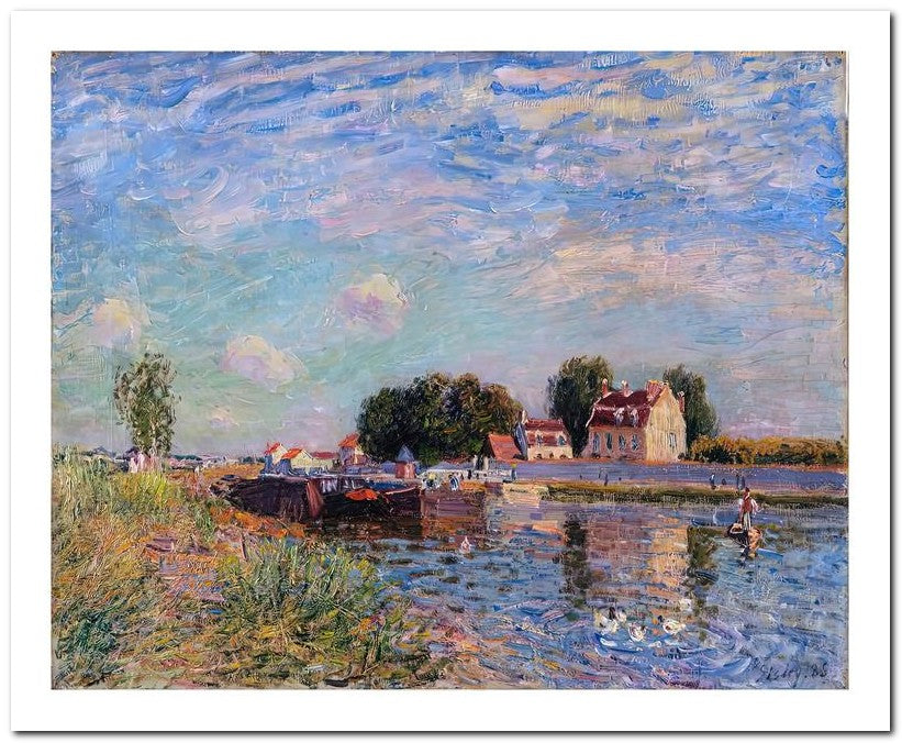 Alfred Sisley 8x10 Fine Art Print 25032500012