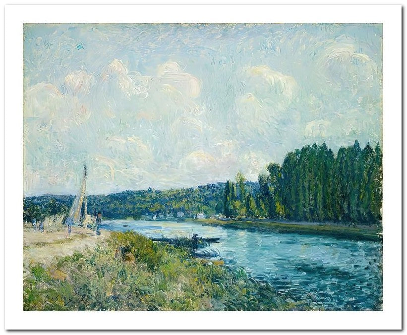 Alfred Sisley 8x10 Fine Art Print 25032500013