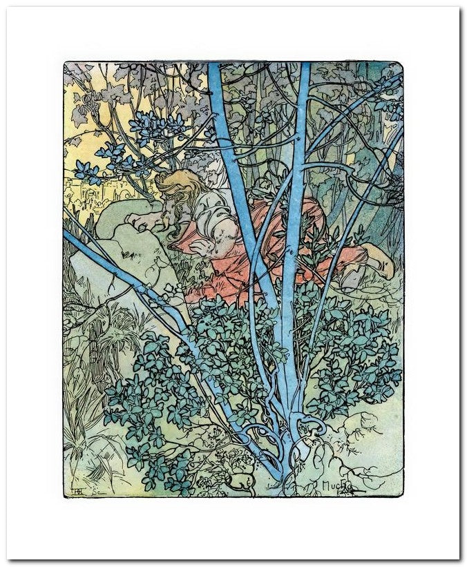 Alphonse Mucha 8x10 Fine Art Print 25032500041