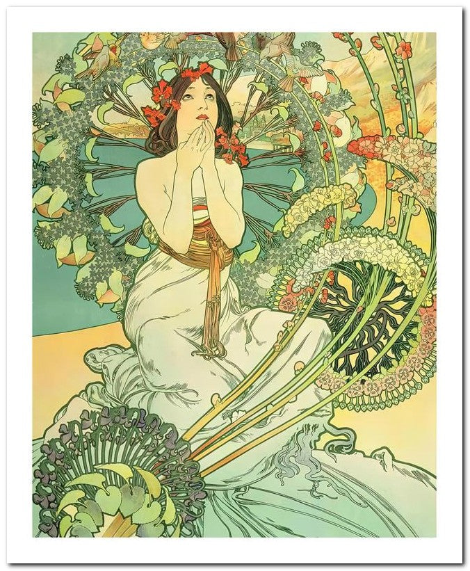 Alphonse Mucha 8x10 Fine Art Print 25032500060