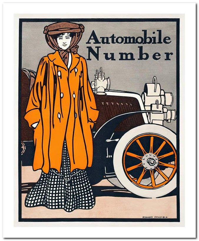 Edward Penfield 8x10 Fine Art Print 25032500598