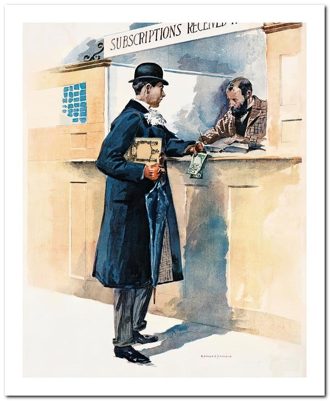 Edward Penfield 8x10 Fine Art Print 25032500632