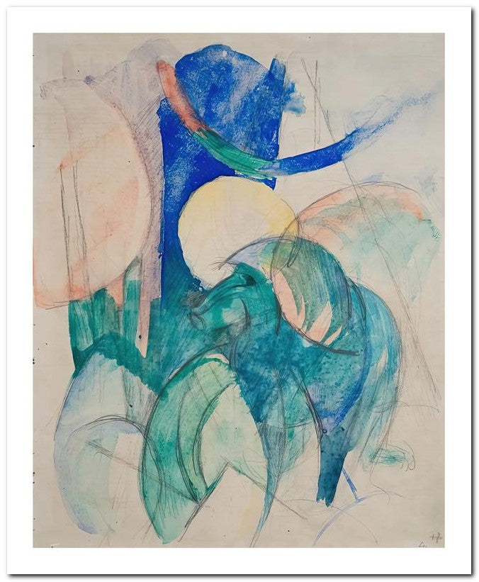 Franz Marc 8x10 Fine Art Print 25032500727