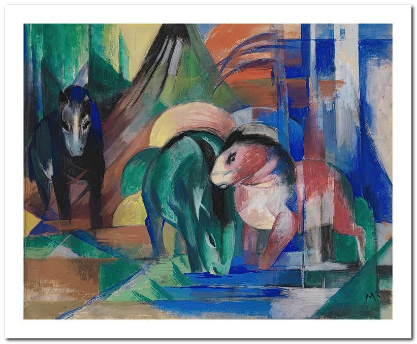 Franz Marc 8x10 Fine Art Print 25032500730