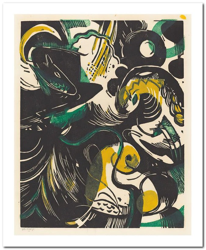 Franz Marc 8x10 Fine Art Print 25032500739