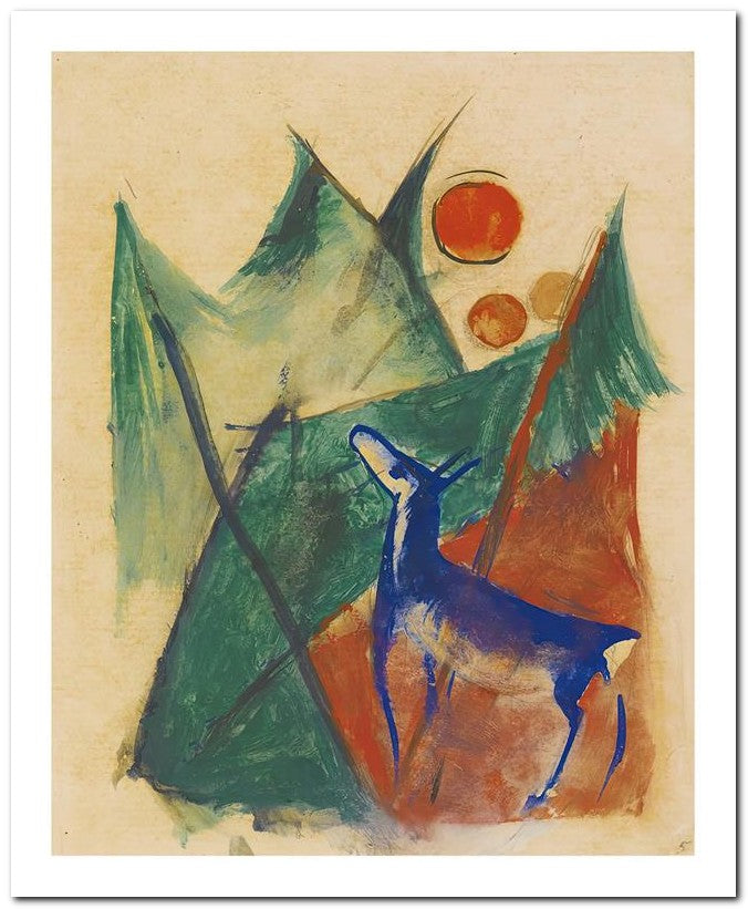 Franz Marc 8x10 Fine Art Print 25032500741