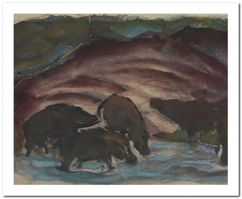 Franz Marc 8x10 Fine Art Print 25032500769