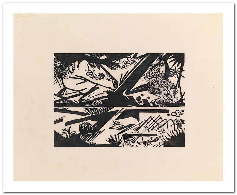 Franz Marc 8x10 Fine Art Print 25032500775