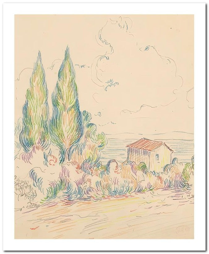 Henri Edmond Cross 8x10 Fine Art Print 25032501179
