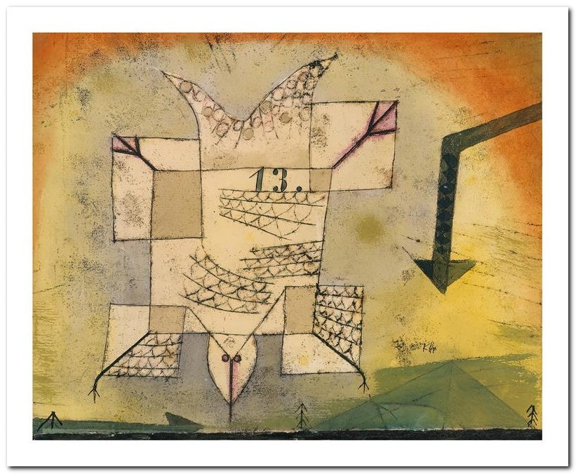 Paul Klee 8x10 Fine Art Print 25032502102