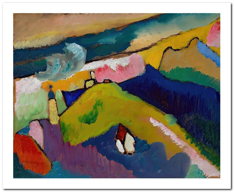 Wassily Kandinsky 8x10 Fine Art Print 25032502838
