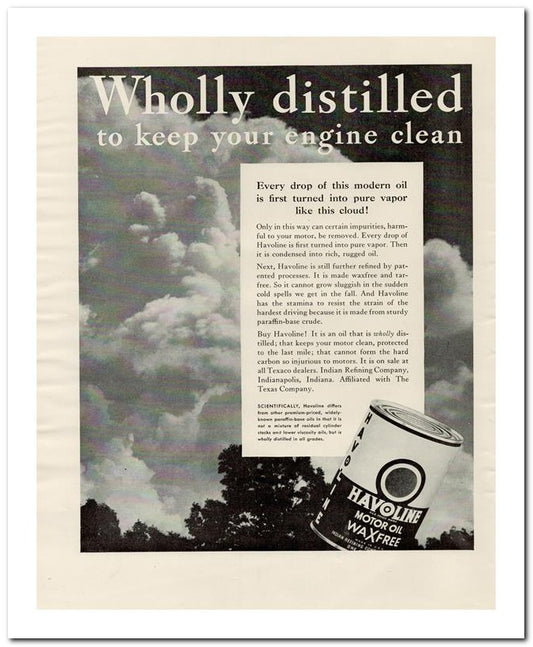 8x10 Vintage Ad 1936 Wholly Distilled 02062500011
