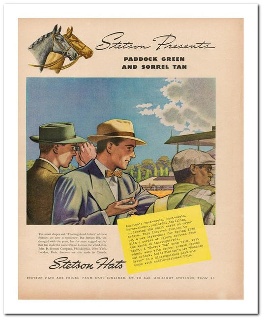 8x10 Vintage Ad 1938 Station Presents 02062500049