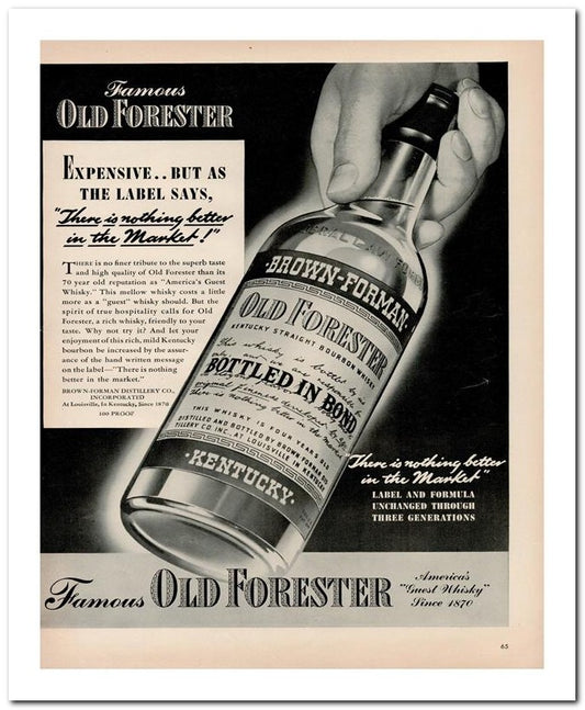 8x10 Vintage Ad 1939 Famous Old 02062500072