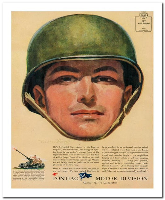 8x10 Vintage Ad 1944 Motor Division 02062500131