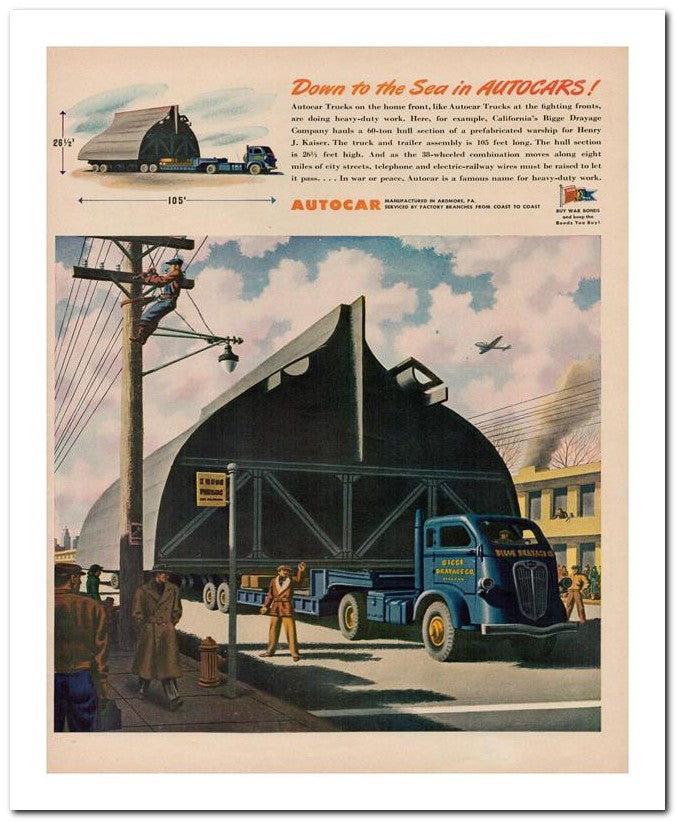 8x10 Vintage Ad 1944 In 02062500133