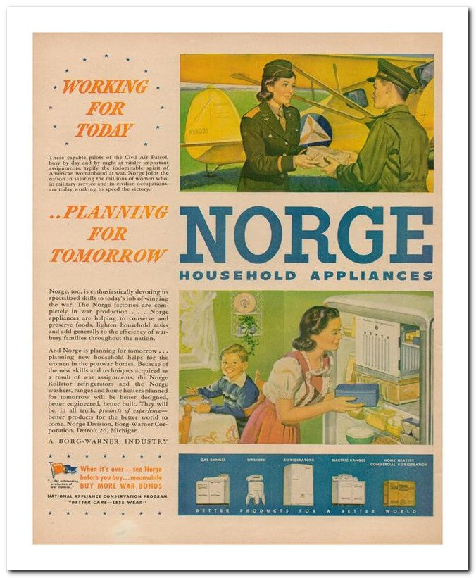 8x10 Vintage Ad 1944 Norge 02062500146