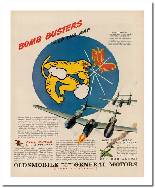 8x10 Vintage Ad 1944 General Motors 02062500152