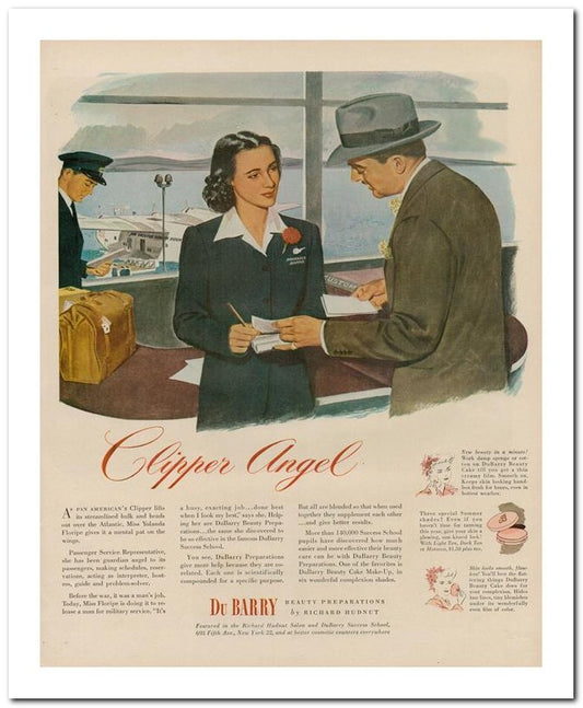 8x10 Vintage Ad 1944 Clipper Angel 02062500160